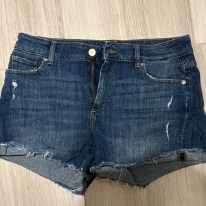 DL1961 Dark Blue Jean Shorts